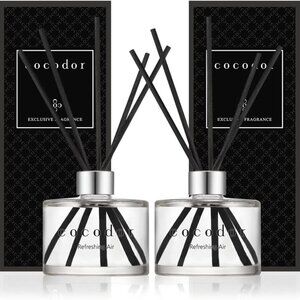 New Signature Reed Diffuser Set/Refreshing Air / 6.7oz /2 Pack/Home Fragrance